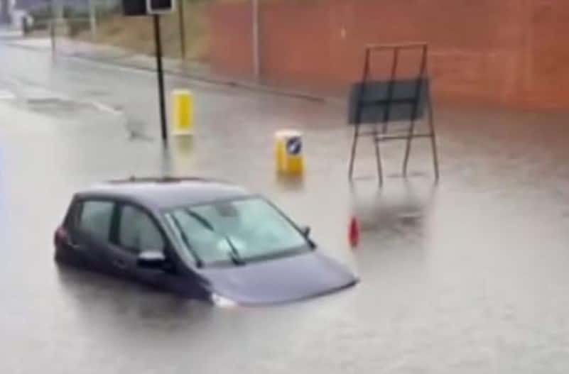 Mini Tornado Hits Luton