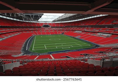Skilled guide about wembley oasis wembley stadium business strategy infographic modern