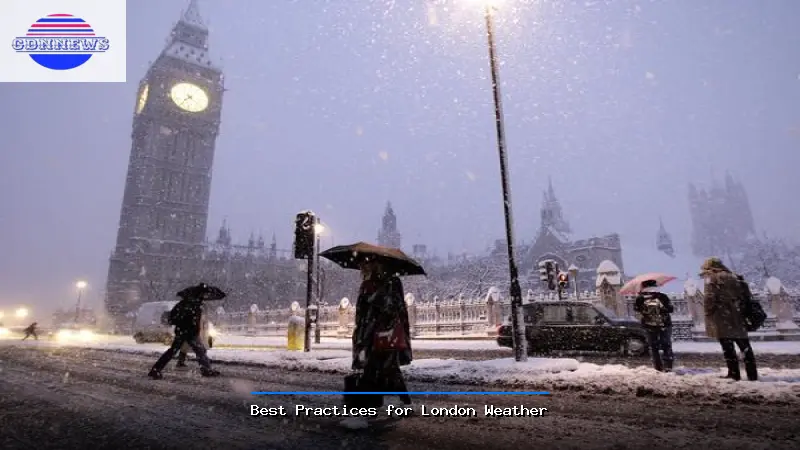 Best Practices for London Weather - London Weather Guide