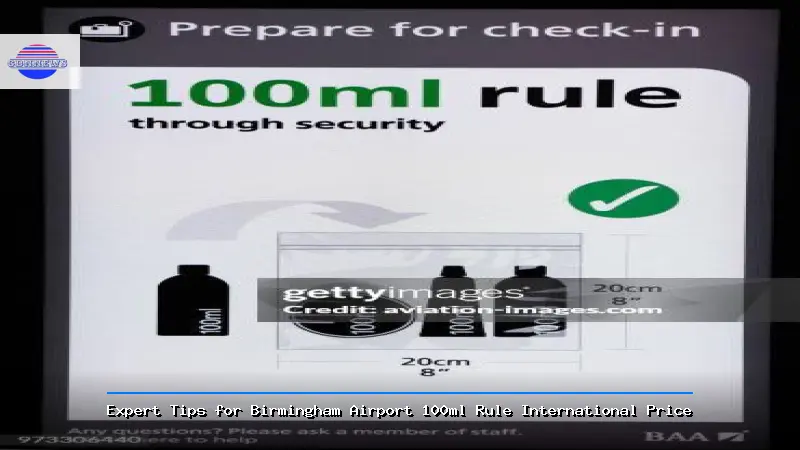 Expert Tips for Birmingham Airport 100ml Rule International Price - Birmingham Airport 100ml Rule International Price Expert Guide