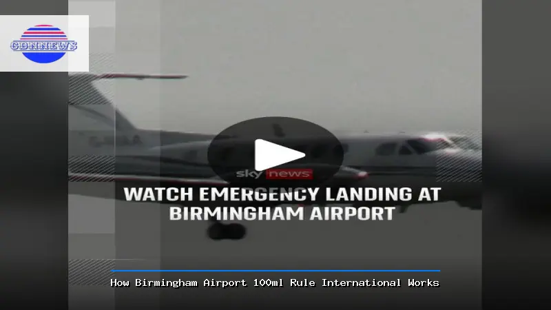 How Birmingham Airport 100ml Rule International Works - Birmingham Airport 100ml Rule International Guide