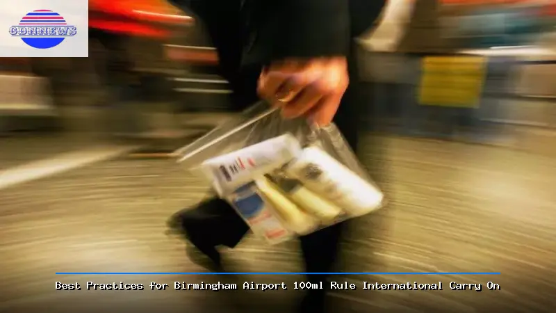 Best Practices for Birmingham Airport 100ml Rule International Carry On - Birmingham Airport 100ml Rule International Carry On Guide